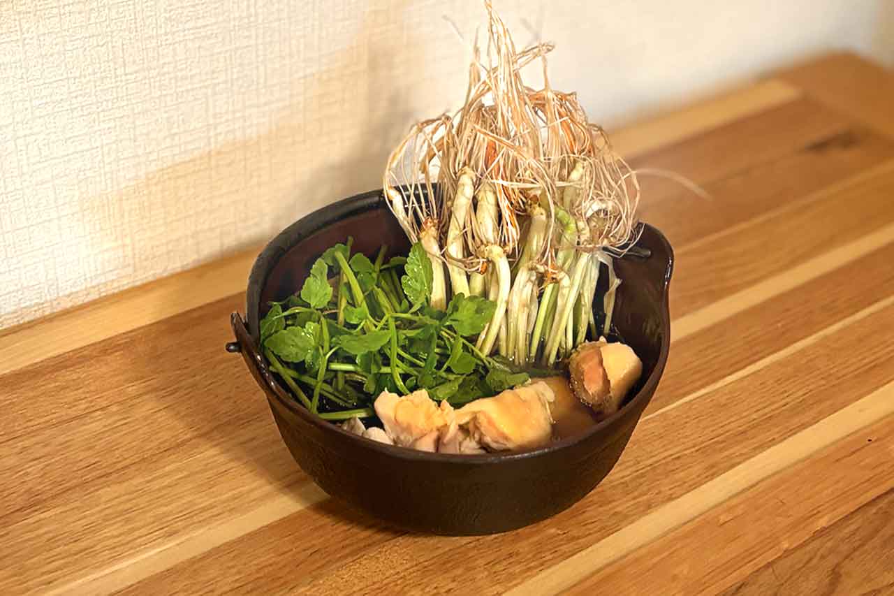 お正月の味/一足早く/一町田のせり